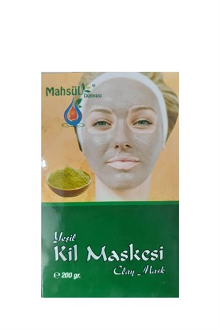 Mahsül Yeşil Kil Maskesi 200 Gr